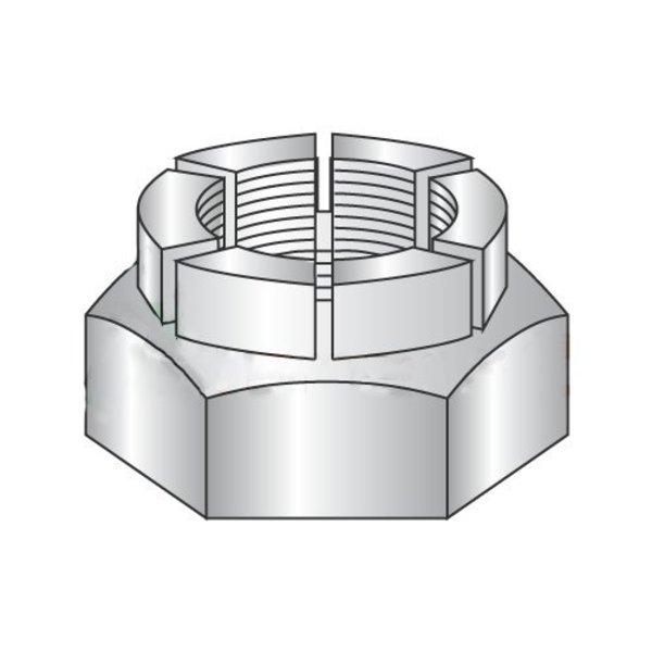 Newport Fasteners Flexible Top Lock Nut, 5/8"-18, Steel, Cadmium Plated NB217501B-1
